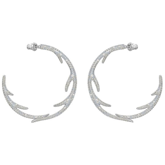 Swarovski Jewelry - Swarovski 5499626 earrings Polar Bestiary silver tone new with original box